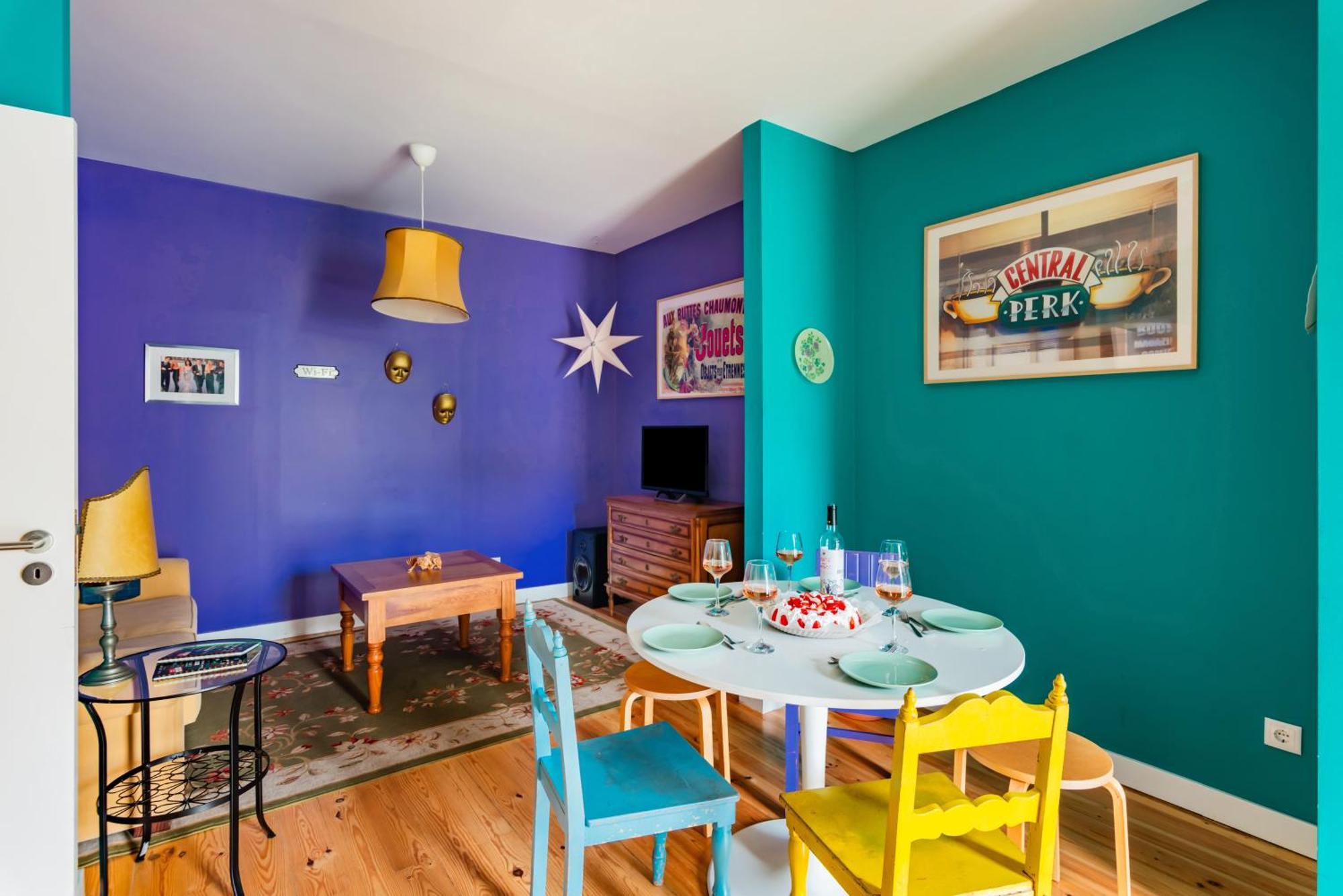 Monica'S Place A Friends' Inspired Apartment Lisboa Екстериор снимка