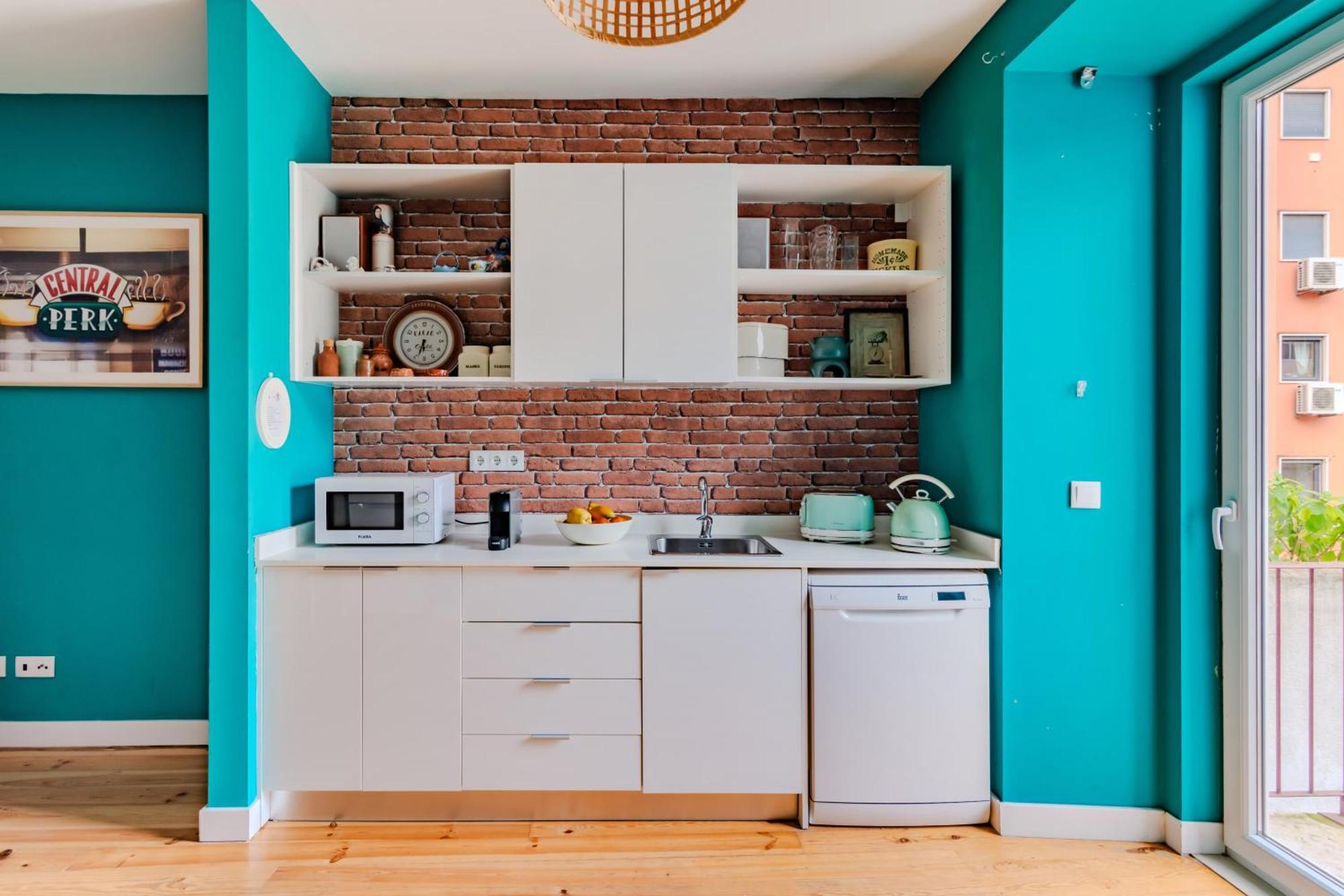 Monica'S Place A Friends' Inspired Apartment Lisboa Екстериор снимка