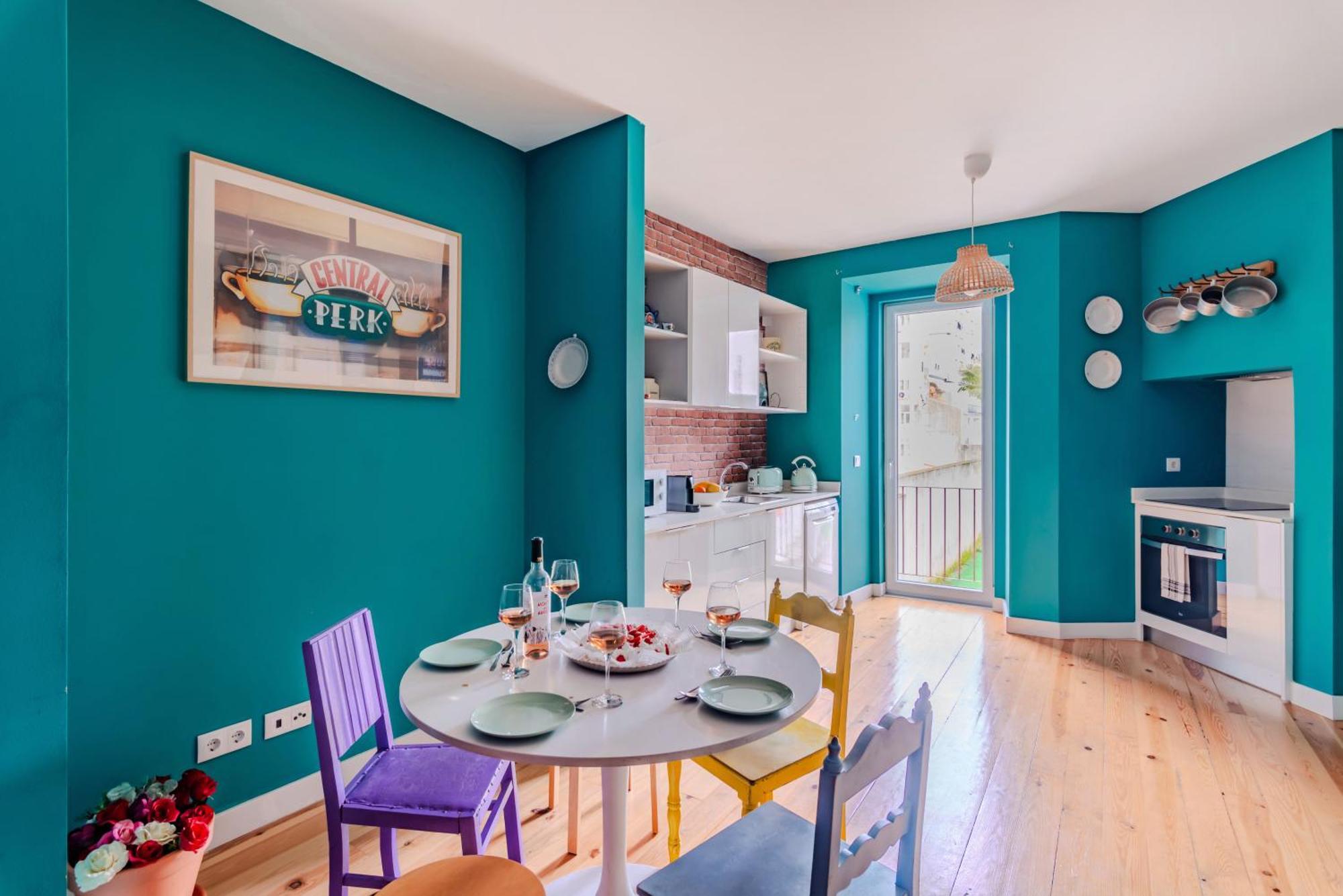 Monica'S Place A Friends' Inspired Apartment Lisboa Екстериор снимка